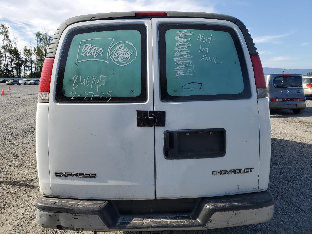1999 Chevrolet Express G2500 VIN: 1GCGG25R0X1107230 Lot: 60635305