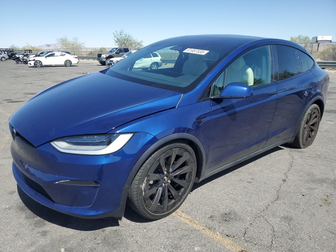 7SAXCBE51PF377716 TESLA MODEL X Photo 1