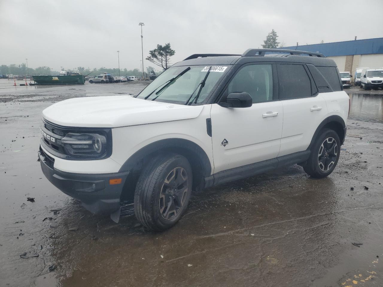 2022 Ford Bronco Sport Outer Banks იყიდება Woodhaven-ში, MI - Front End