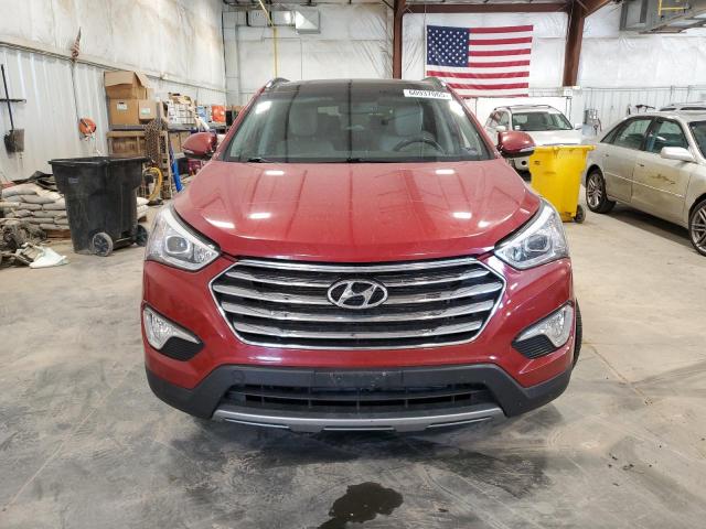  HYUNDAI SANTA FE 2016 Czerwony