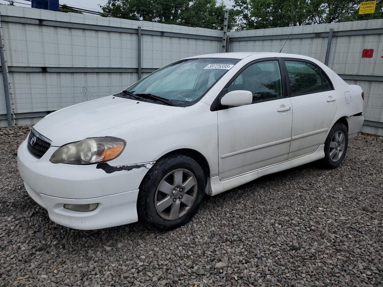 2006 Toyota Corolla Ce na sprzedaż w Walton, KY - Rear End