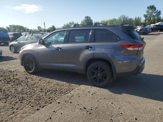  TOYOTA HIGHLANDER 2019 Угольный
