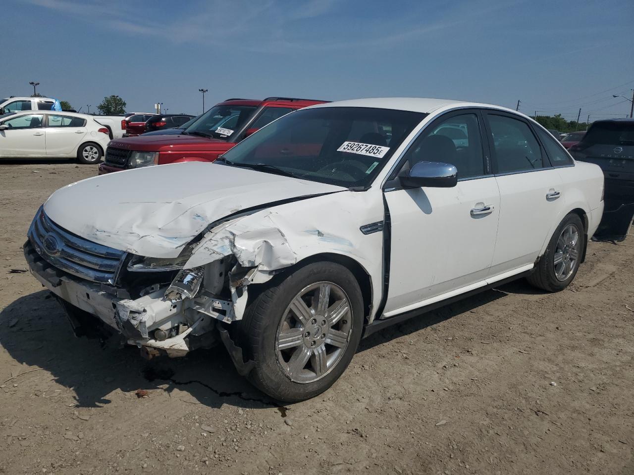 2008 Ford Taurus Limited zu verkaufen in Indianapolis, IN - Front End