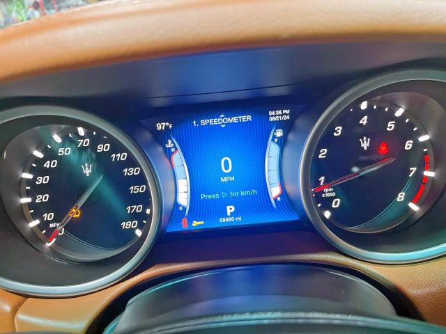 Sedans MASERATI ALL MODELS 2014 Granatowy