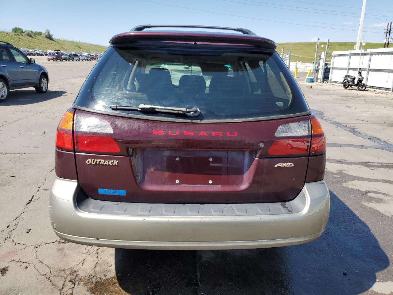 2001 Subaru Legacy Outback Awp VIN: 4S3BH675X17674705 Lot: 61217435