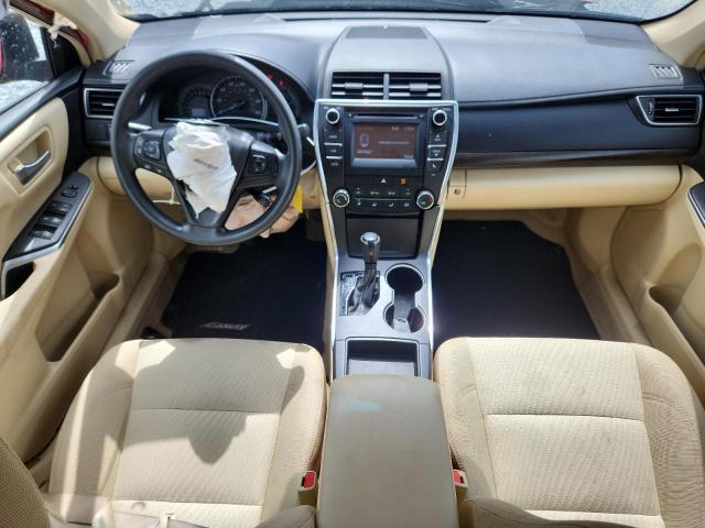  TOYOTA CAMRY 2015 Red