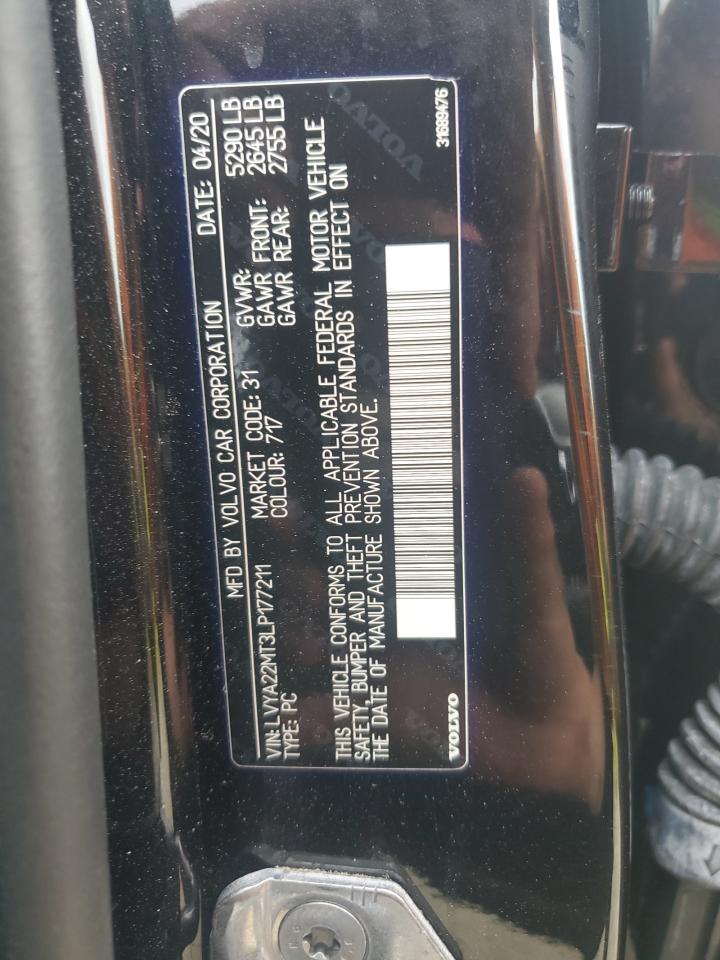 2020 Volvo S90 T6 Ocean Race VIN: LVYA22MT3LP177211 Lot: 62793245