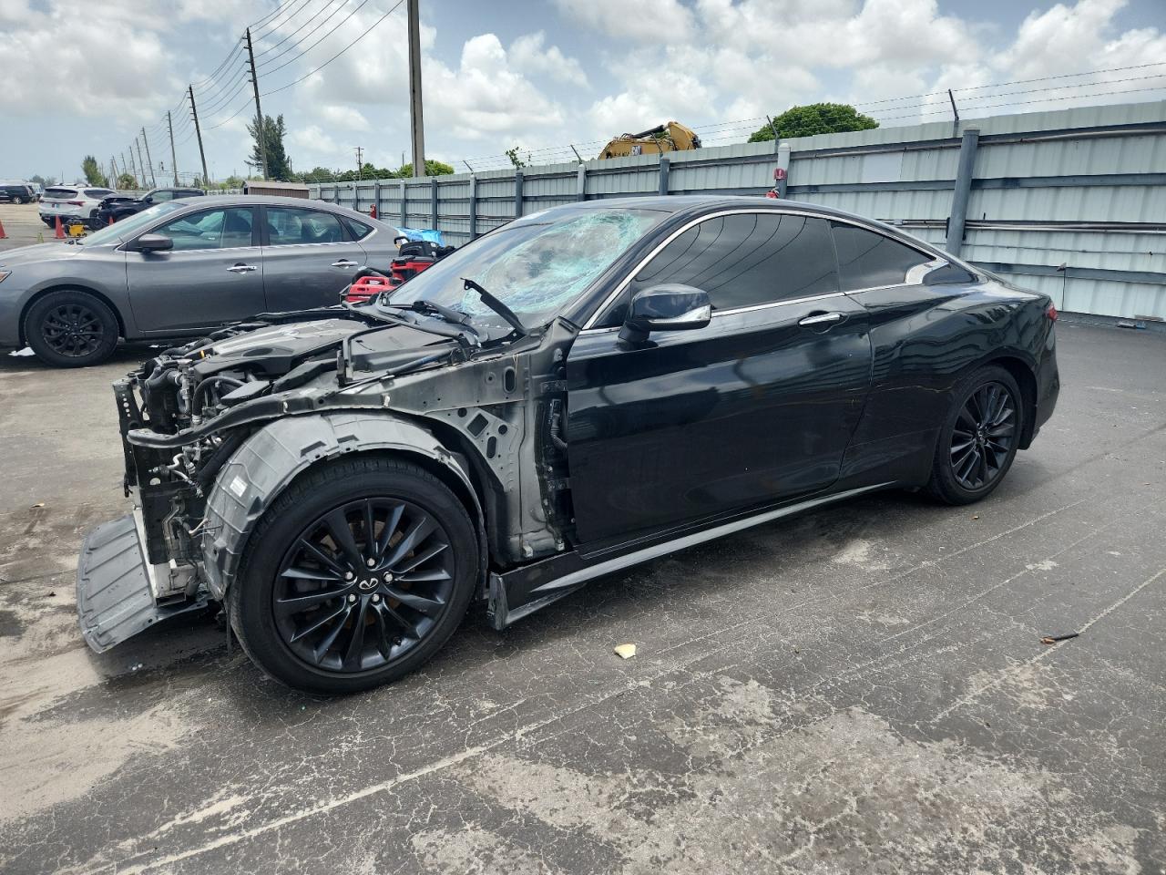 2017 Infiniti Q60 Premium na sprzedaż w Miami, FL - Vandalism
