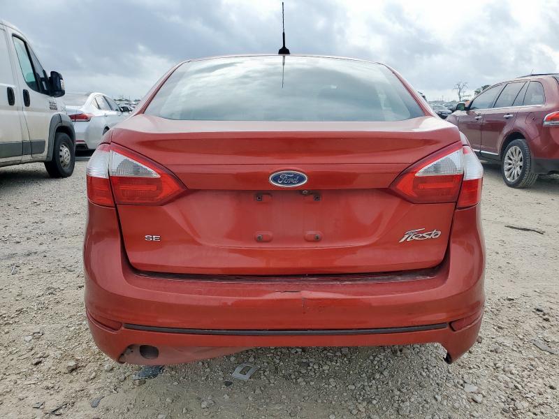  FORD FIESTA 2018 Червоний