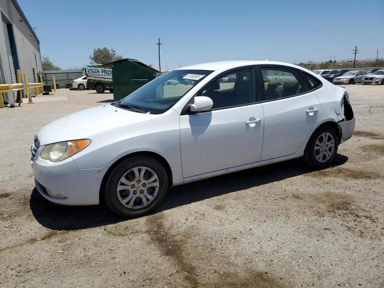 2010 Hyundai Elantra Blue იყიდება Tucson-ში, AZ - Rear End