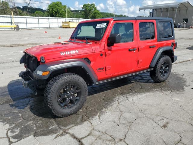  JEEP WRANGLER 2021 Czerwony