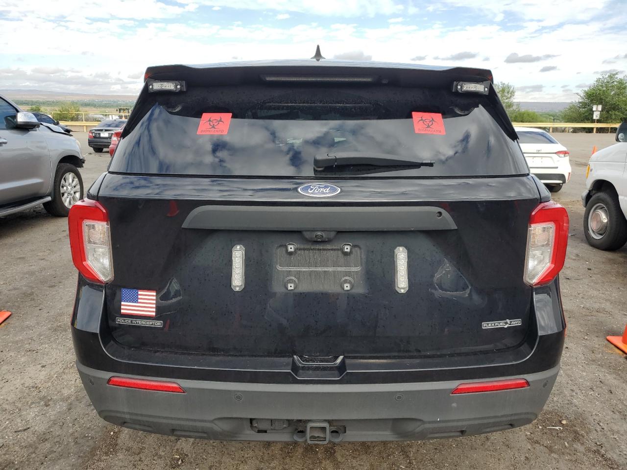 2022 Ford Explorer Police Interceptor VIN: 1FM5K8AB9NGB48124 Lot: 61939085