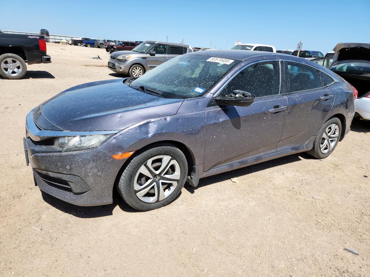 2016 Honda Civic Lx for Sale in Amarillo, TX - Hail