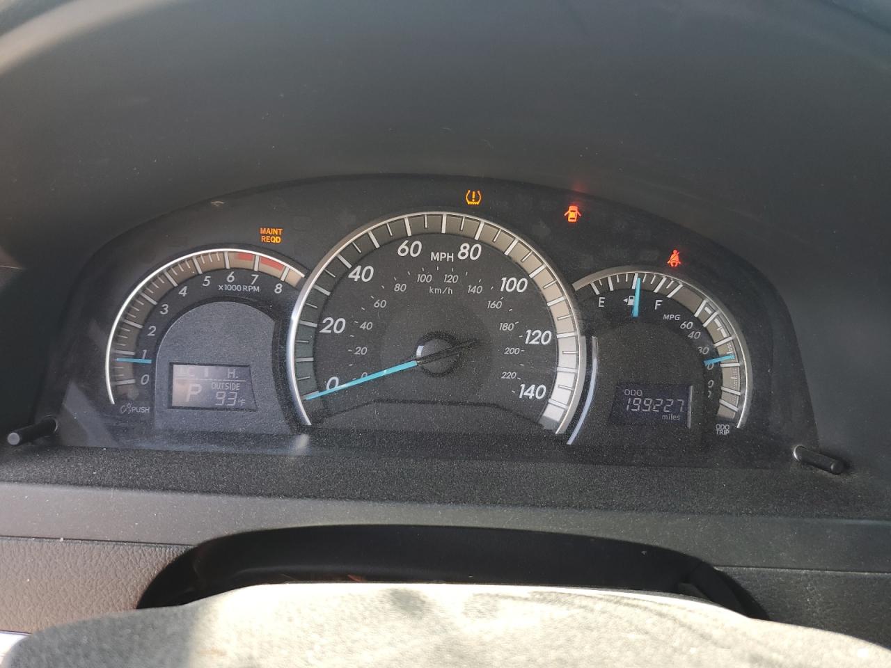 TOYOTA CAMRY 2012 VIN 4T1BF1FK1CU197212 фото 9