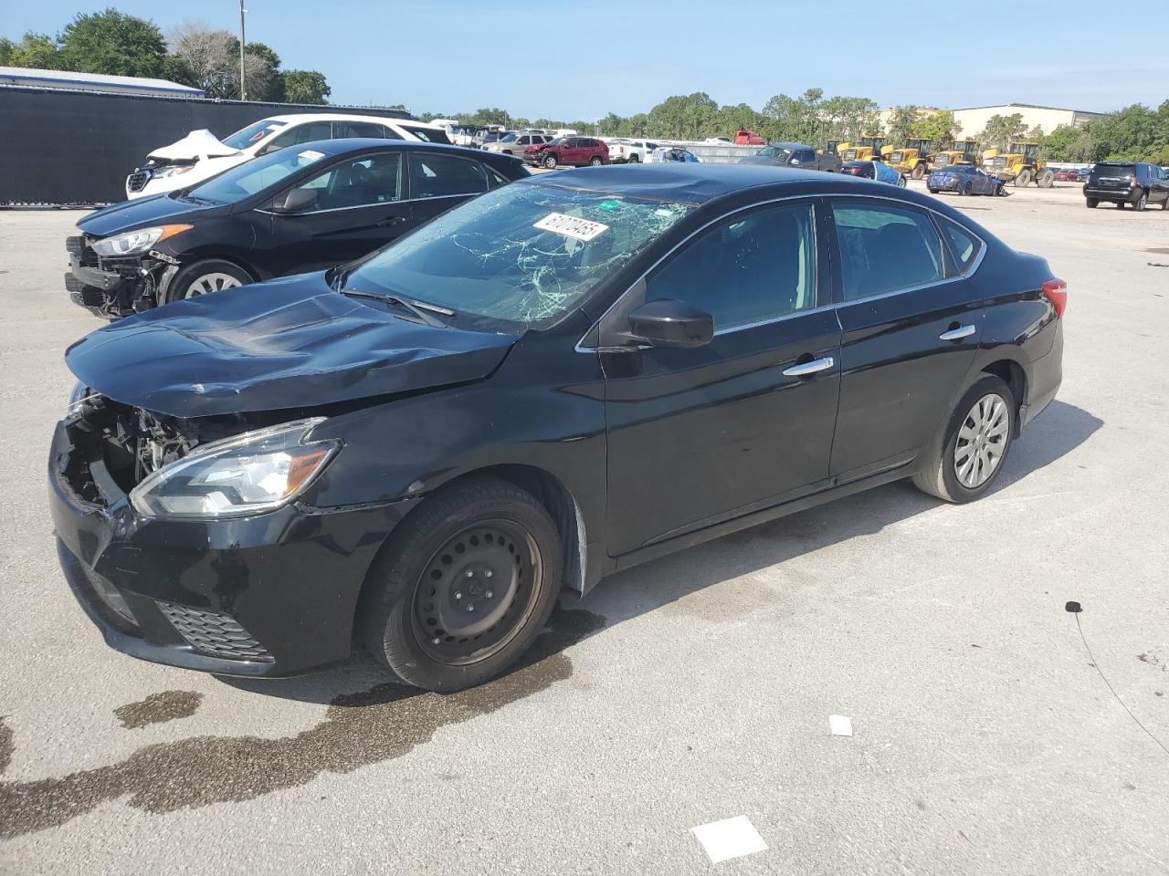 2018 Nissan Sentra S de vânzare în Orlando, FL - Front End