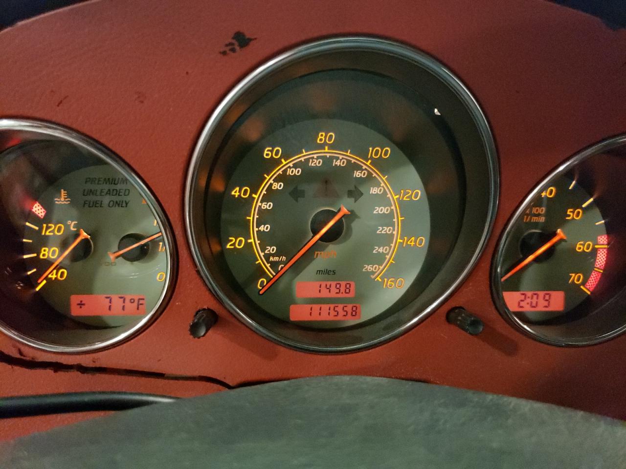 1998 Mercedes-Benz Slk 230 Kompressor VIN: WDBKK47F8WF012583 Lot: 60975805