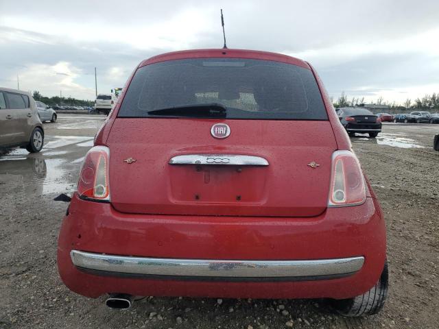 Hatchbacks FIAT 500 2012 Czerwony