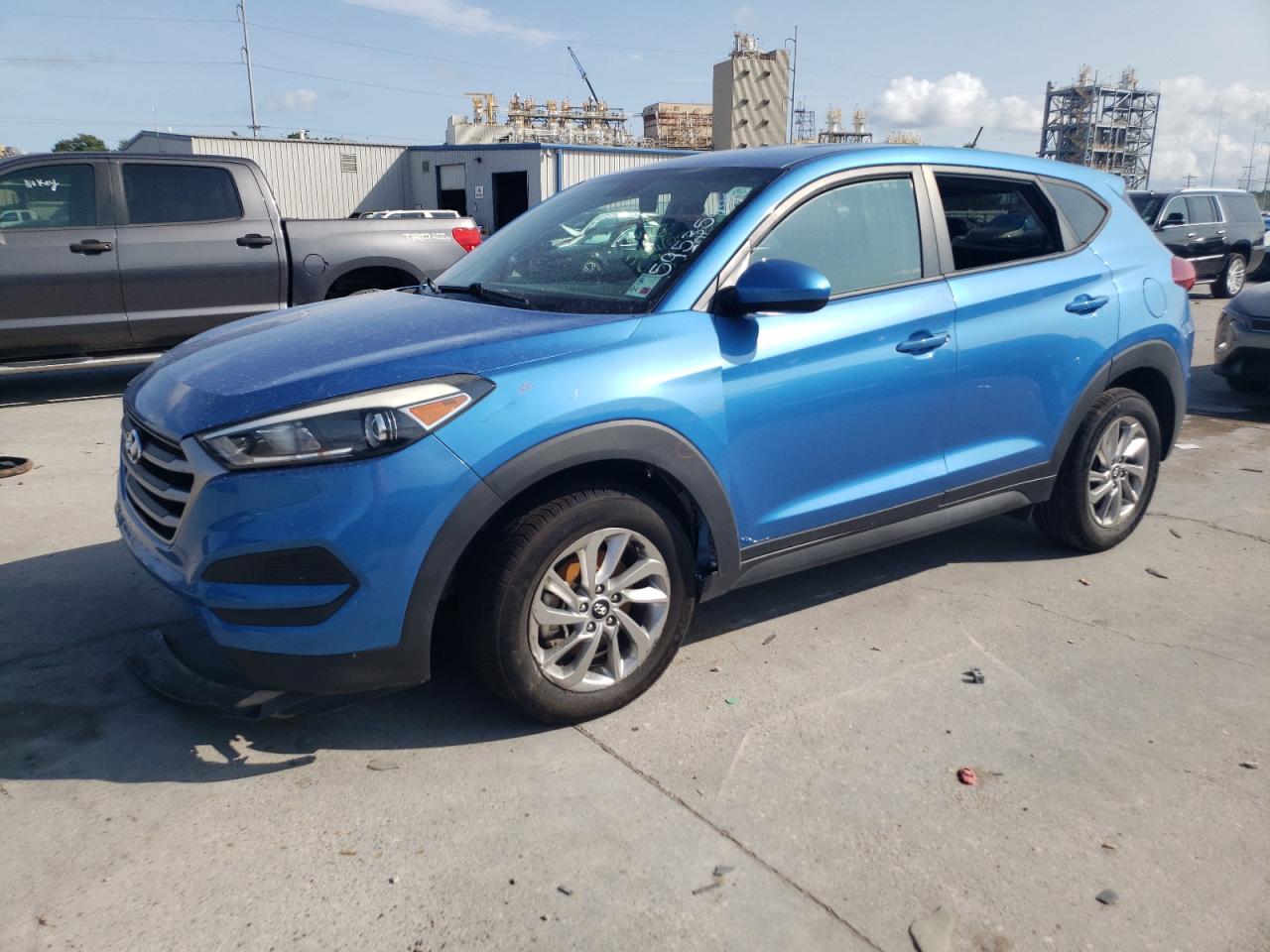 2018 Hyundai Tucson Se იყიდება New Orleans-ში, LA - Front End