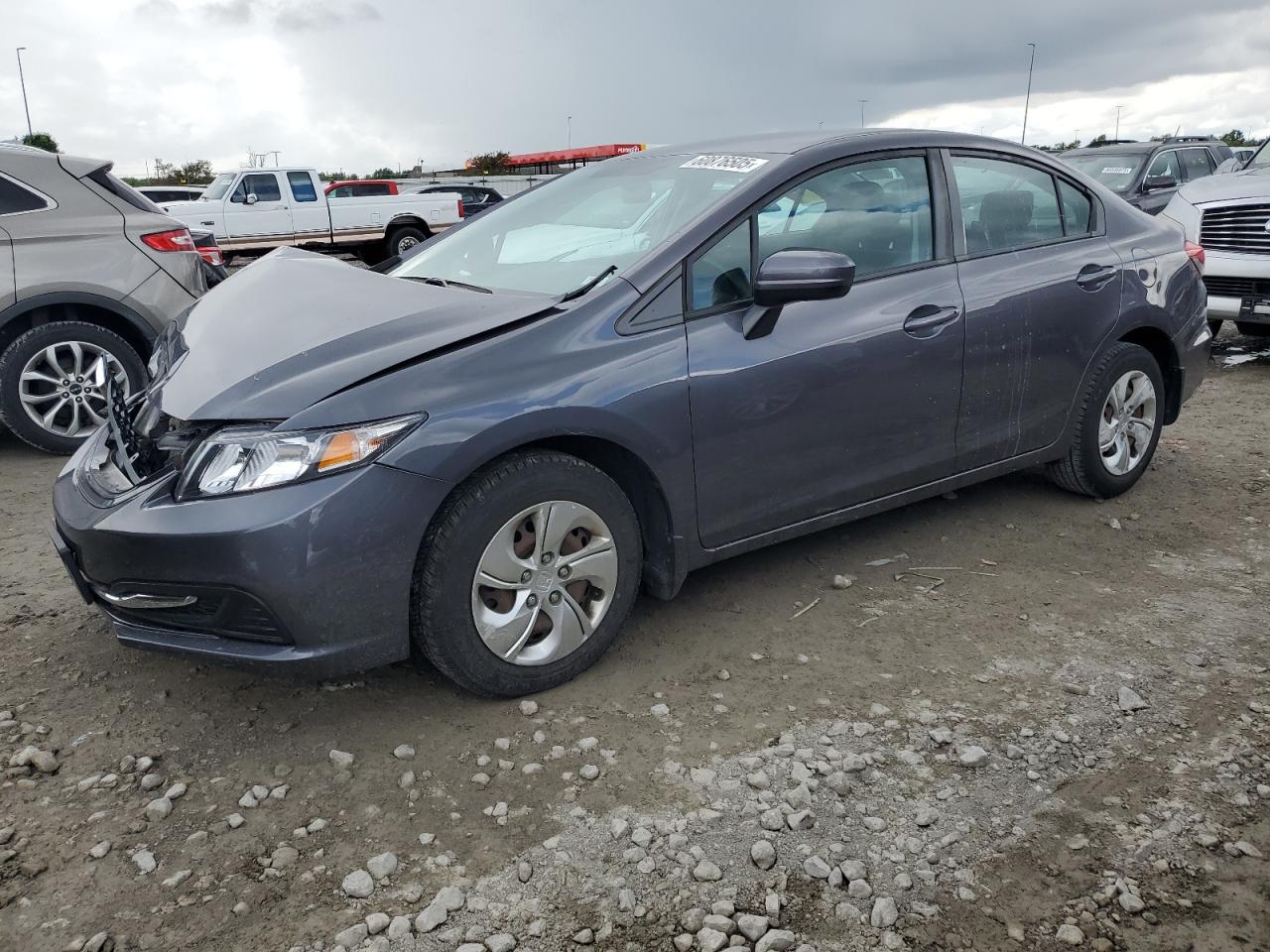 2015 Honda Civic Lx продається в Cahokia Heights, IL - Front End