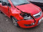 2013 VAUXHALL ZAFIRA DES for sale at Copart WOLVERHAMPTON