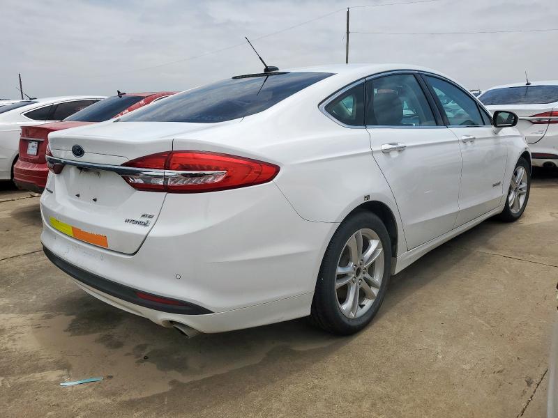 FORD FUSION 2018 Білий