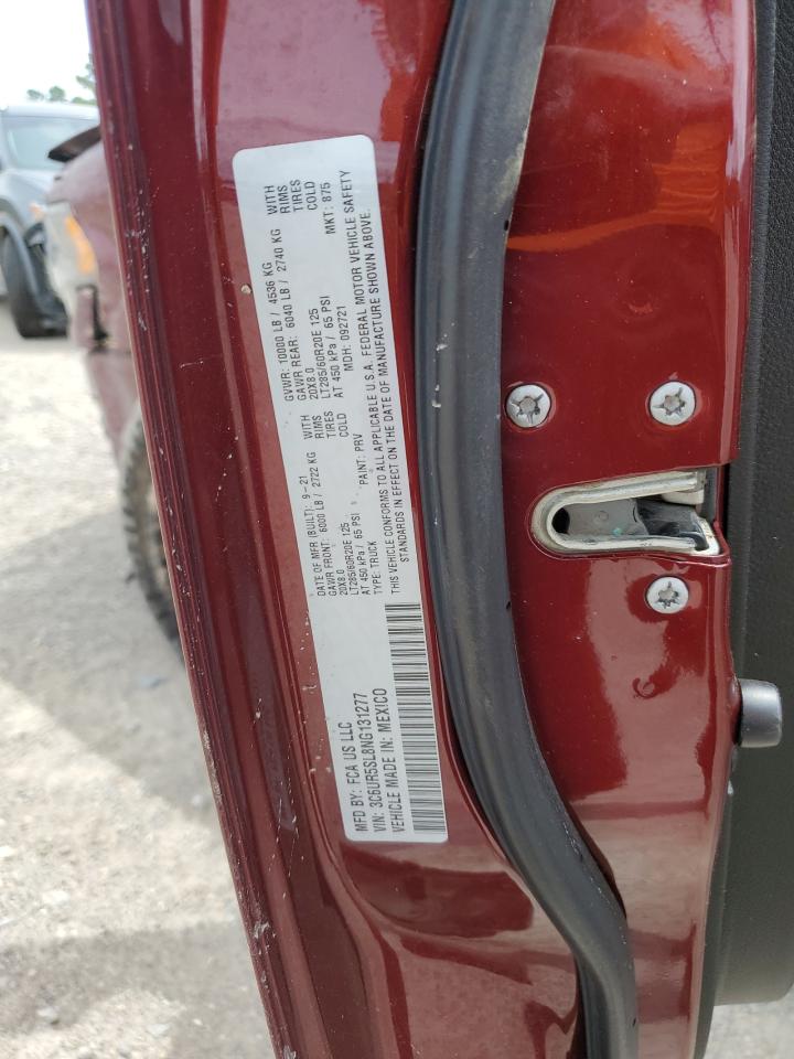 2022 Ram 2500 Limited VIN: 3C6UR5SL8NG131277 Lot: 62543915
