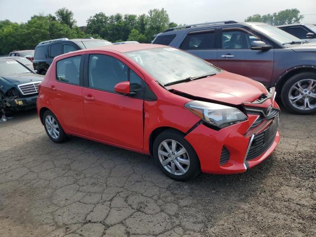  TOYOTA YARIS 2015 Red