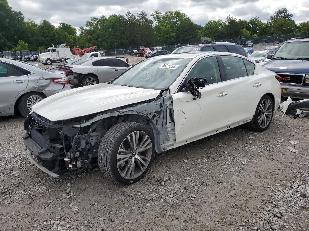 2018 Infiniti Q50 Luxe de vânzare în Madisonville, TN - Front End