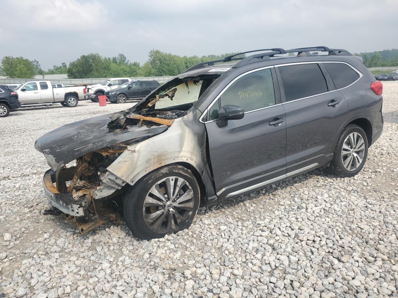 2019 Subaru Ascent Limited продається в Wayland, MI - Burn