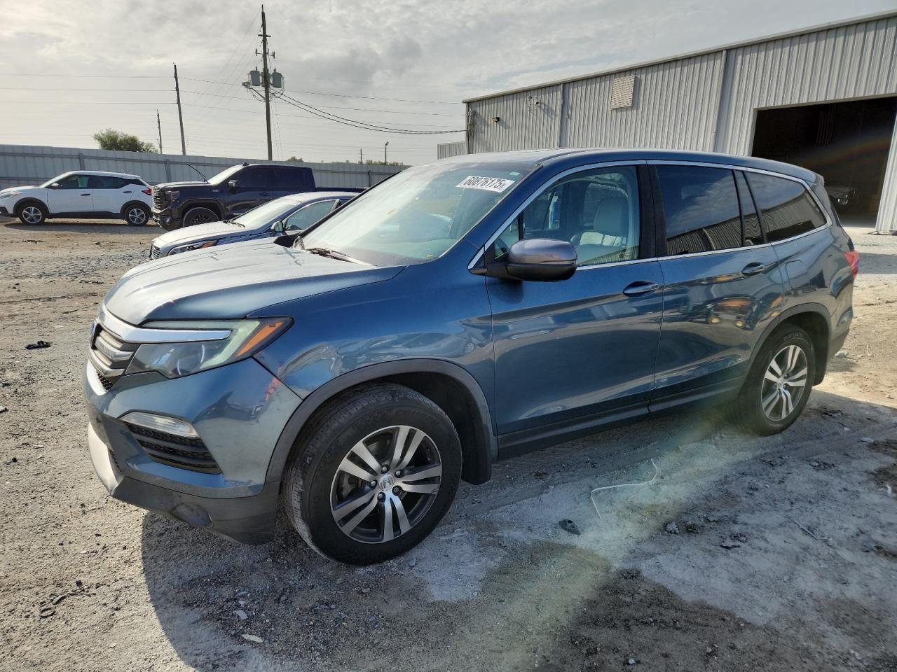 2017 Honda Pilot Exl للبيع في Jacksonville، FL - Minor Dent/Scratches