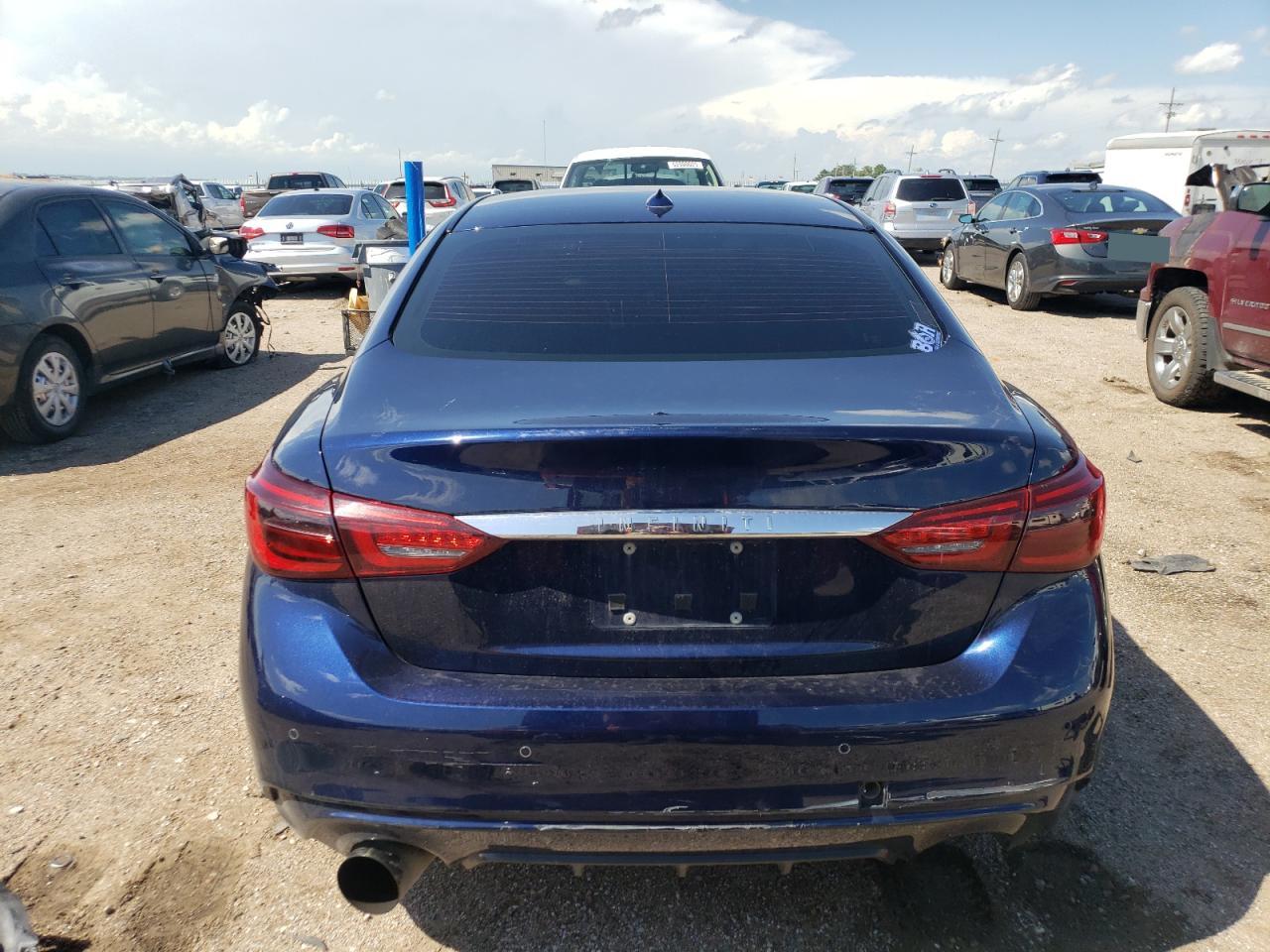 2021 Infiniti Q50 Luxe VIN: JN1EV7BR6MM753691 Lot: 62216915