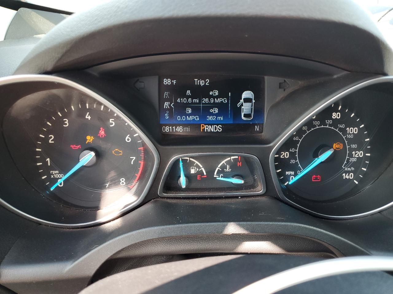 FORD ESCAPE 2017 VIN 1FMCU9GD2HUE72814 zdjęcie 9