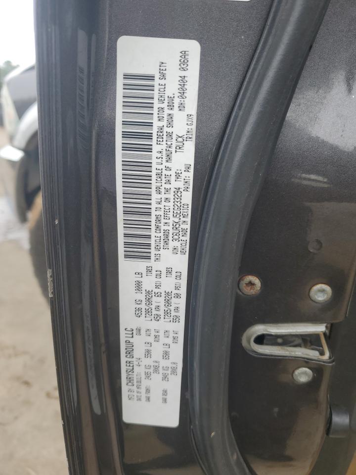 2014 Ram 2500 Laramie VIN: 3C6UR5KJ5EG233294 Lot: 62857255