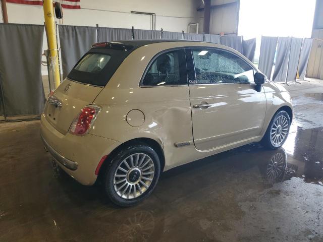  FIAT 500 2012 tan