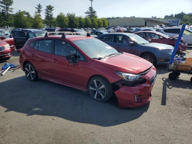  SUBARU IMPREZA 2019 Красный
