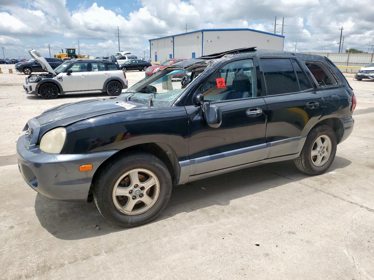 2002 Hyundai Santa Fe Gls zu verkaufen in Haslet, TX - Rollover