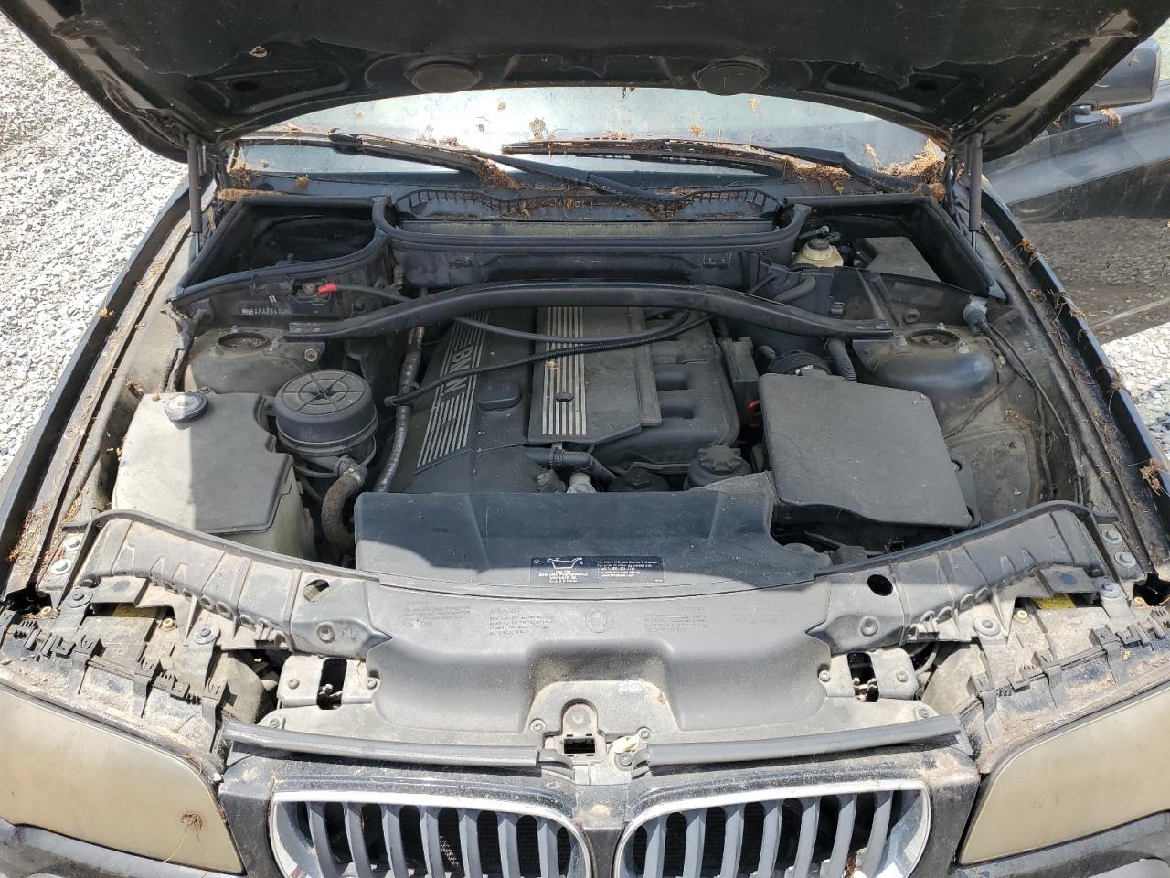 2004 BMW X3 2.5I VIN: WBXPA734X4WB25535 Lot: 62646605