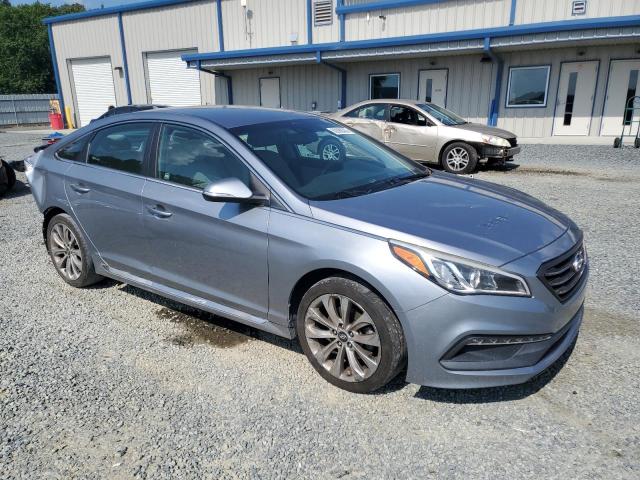  HYUNDAI SONATA 2015 Серебристый
