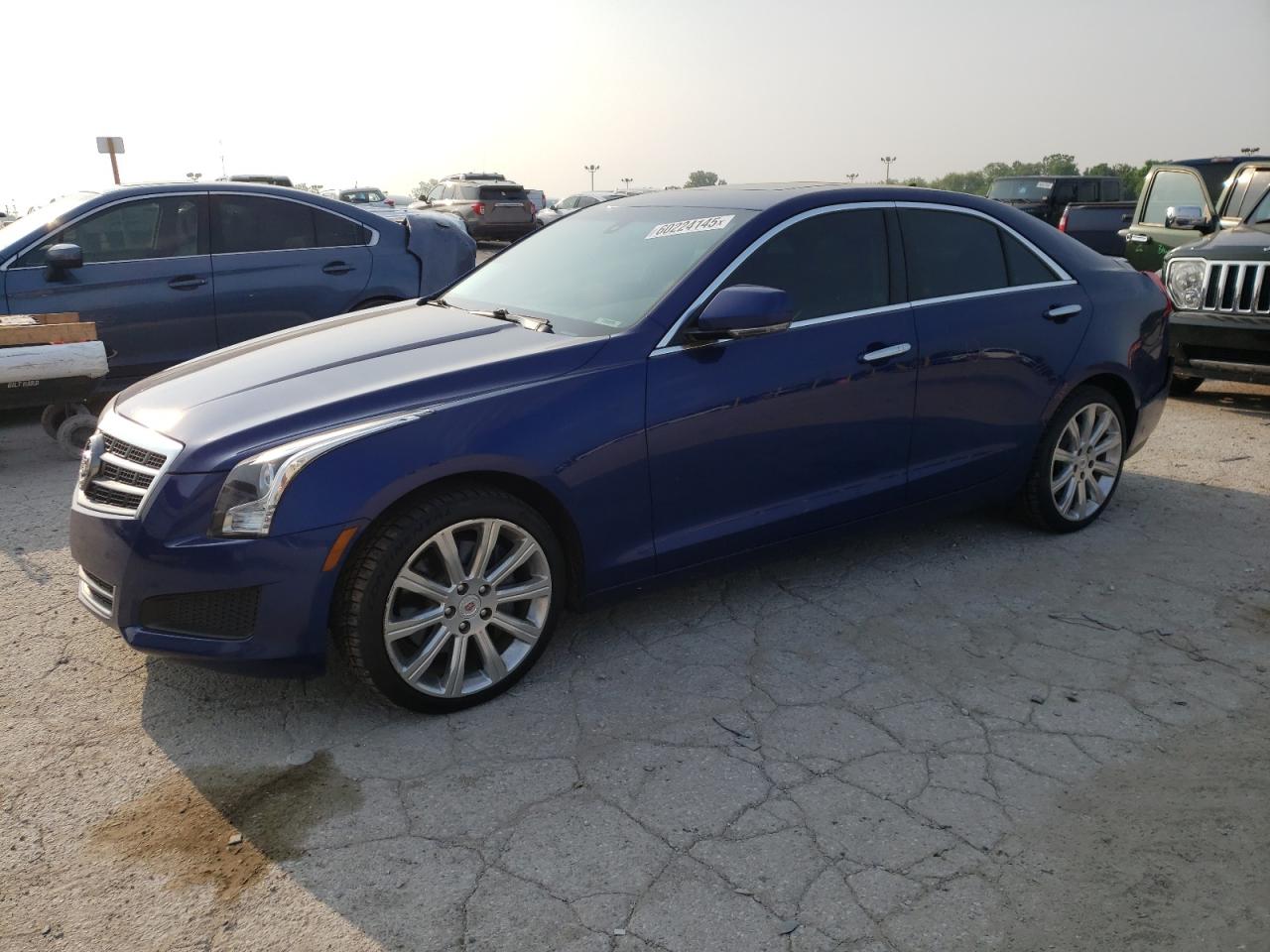 2014 Cadillac Ats Luxury للبيع في Indianapolis، IN - Rear End