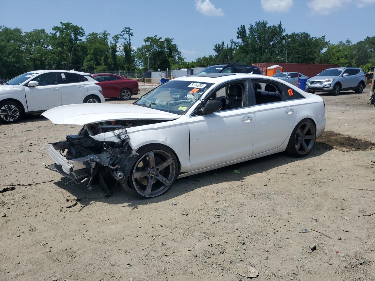 2015 Audi A6 Premium Plus VIN: WAUGFAFC5FN024713 Lot: 61966955