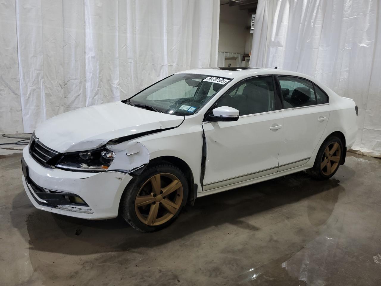 2017 Volkswagen Jetta Sel de vânzare în Leroy, NY - Side