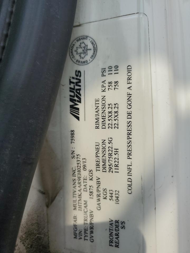 2014 International 4000 4400 VIN: 1HTMKAAR9EH025375 Lot: 57555685