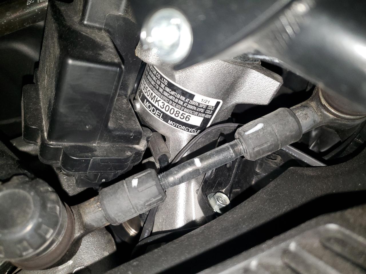 2021 Honda Gl1800 D VIN: 300856 Lot: 62614515