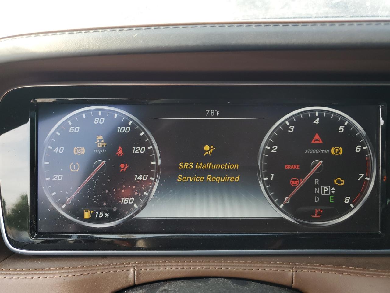2015 Mercedes-Benz S 550 4Matic VIN: WDDUG8FB0FA119485 Lot: 60107375