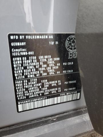 2021 VOLKSWAGEN ID.4 PRO S