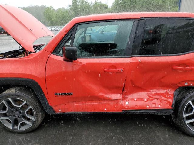  JEEP RENEGADE 2021 Red