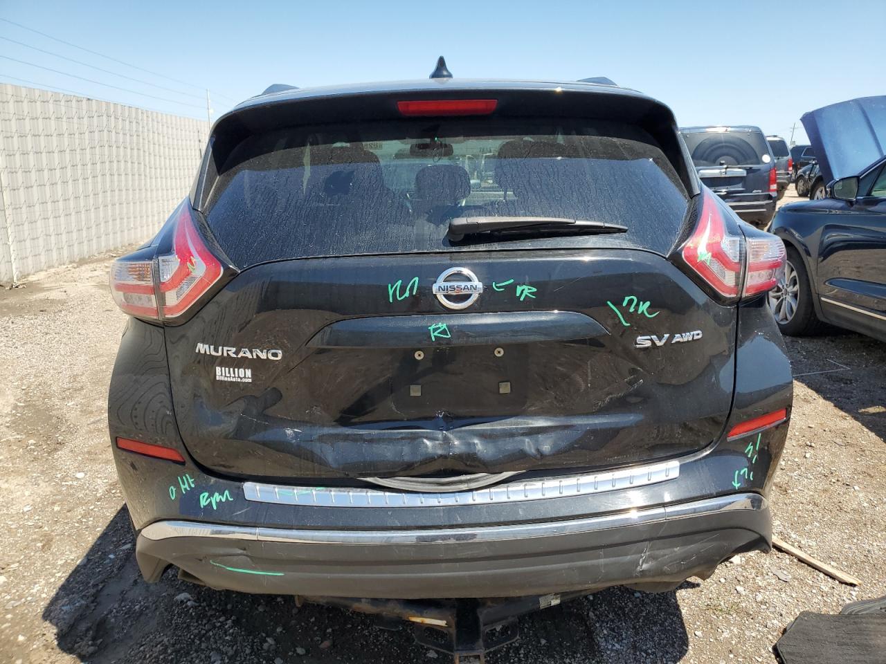 2018 Nissan Murano S VIN: 5N1AZ2MH0JN176617 Lot: 62570095