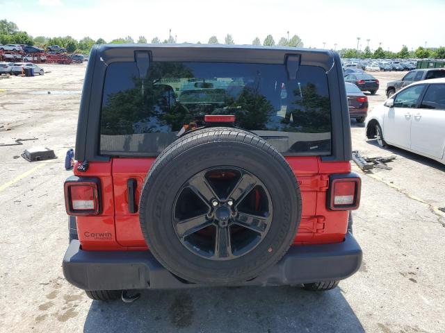  JEEP WRANGLER 2022 Красный