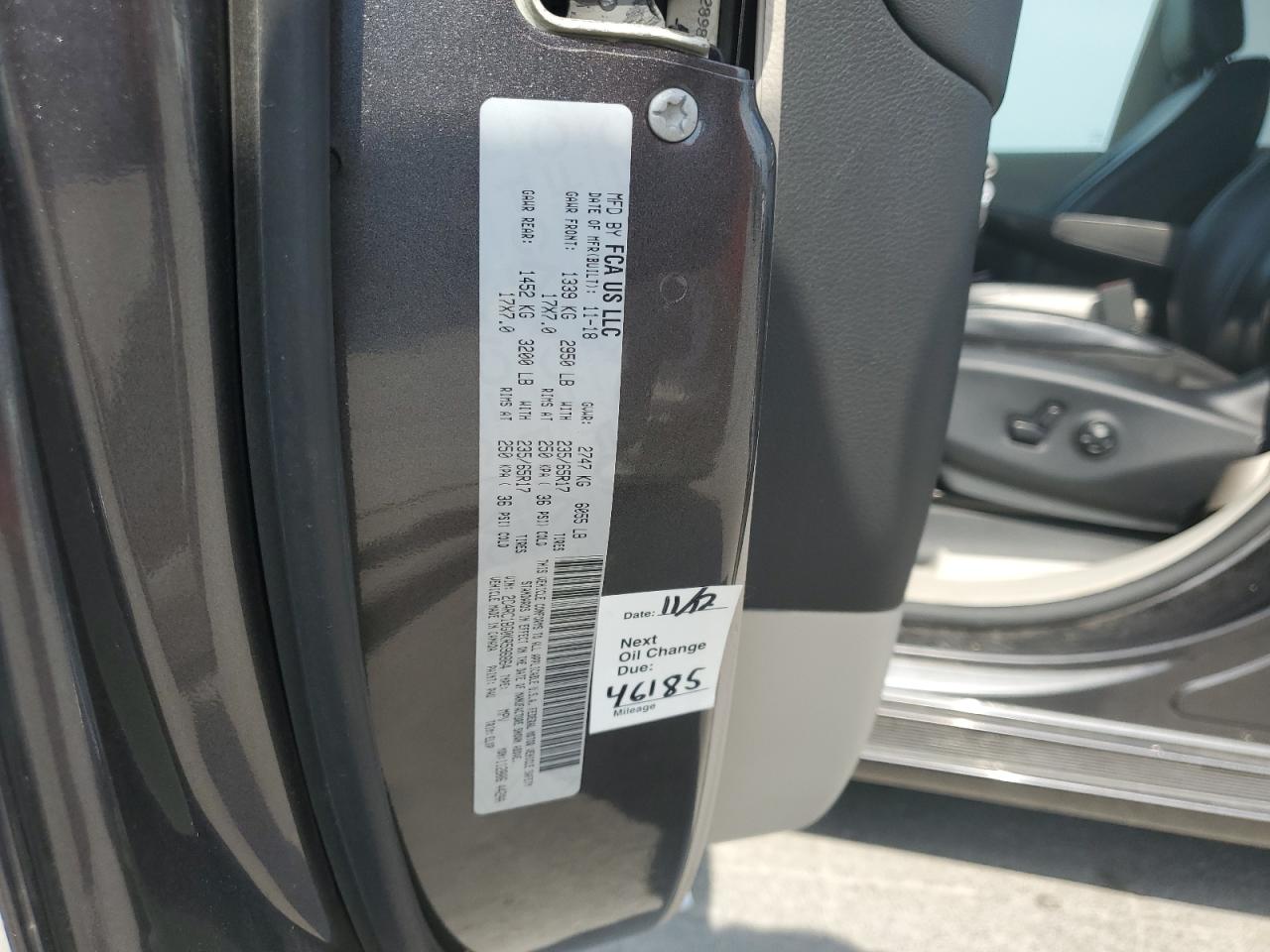 CHRYSLER PACIFICA 2019 VIN 2C4RC1BG0KR596864 photo 13