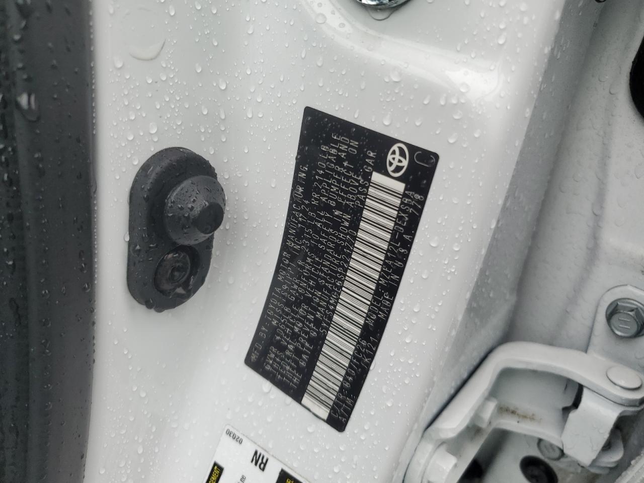 5YFS4MCE6SP221770 TOYOTA COROLLA 2025